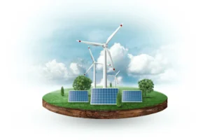 On Grid Ve Off Grid Farklari Solar Panels Wind Turbines Front Horizon Sesg