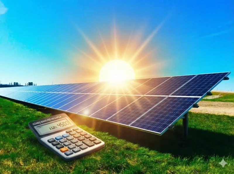5 kW Güneş Enerjisi Sistemleri 2025 Üretim Hesaplama Tablosu