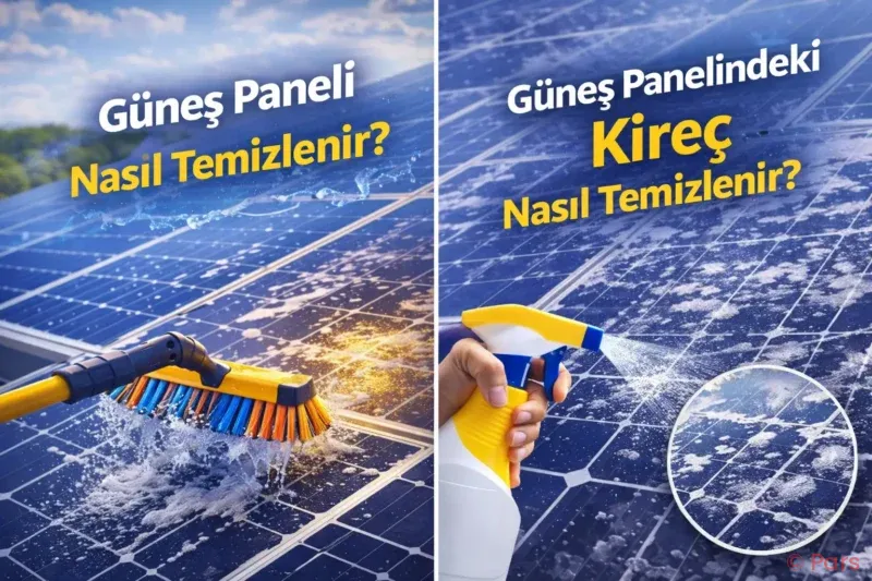 Gunes Panelindeki Kirec Nasil Temizlenir Sesg