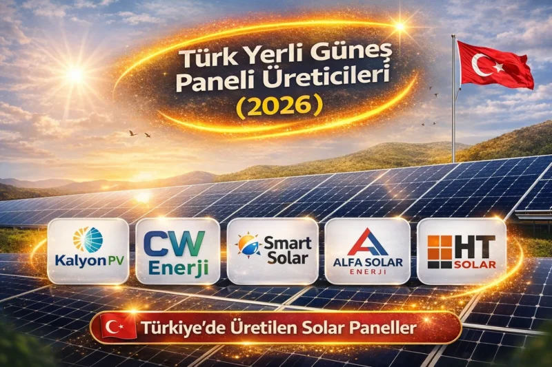 Türk yerli güneş paneli üreticileri