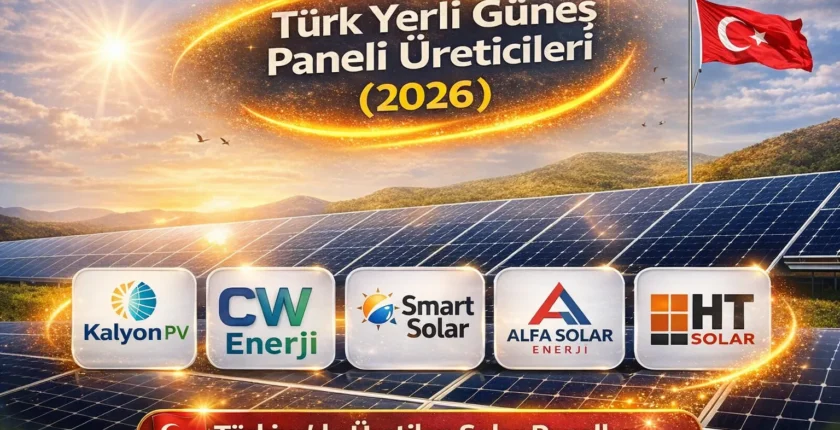 Türk Yerli Güneş Paneli Üreticileri (2026) | Türkiye’de Üretilen Solar Paneller