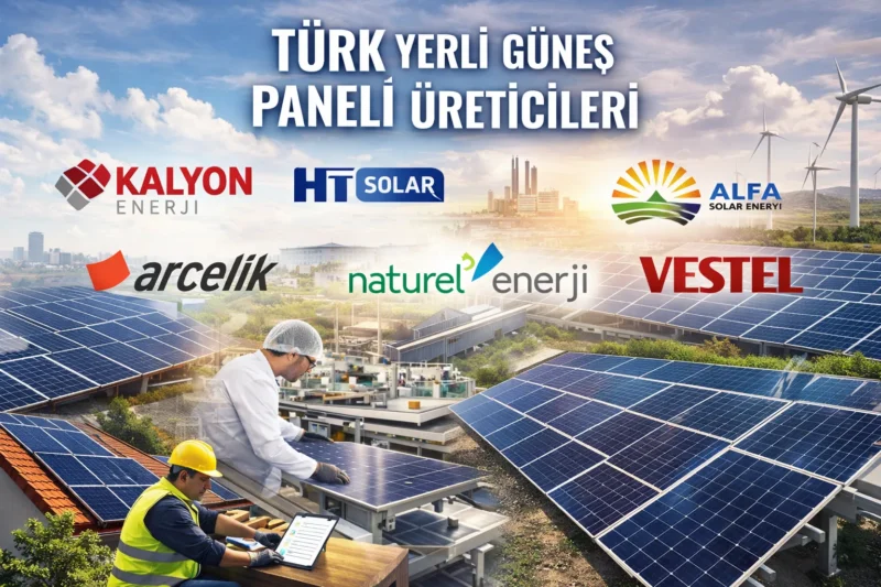Türk Yerli Güneş Paneli Üreticileri ve Fabrikaları