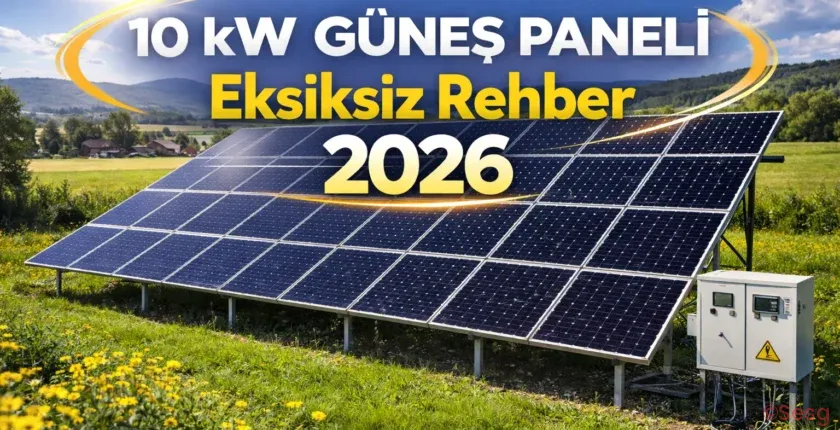 10 kW Güneş Paneli: Eksiksiz Rehber 2026