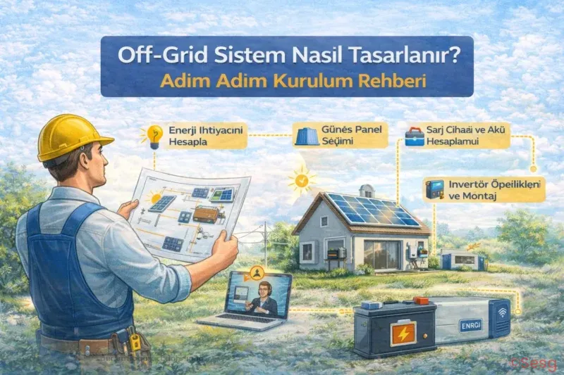 Off Grid Sistem Nasil Tasarlanir Adim Adim Kurulum Rehberi Solar Energy