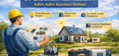 Off-Grid Sistem Nasıl Tasarlanır? Adım Adım Kurulum Rehberi
